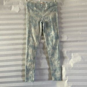 Kohl’s So Pale Blue Tie Dye Jeggings Girl’s Size 16 Stretch Skinny Pants